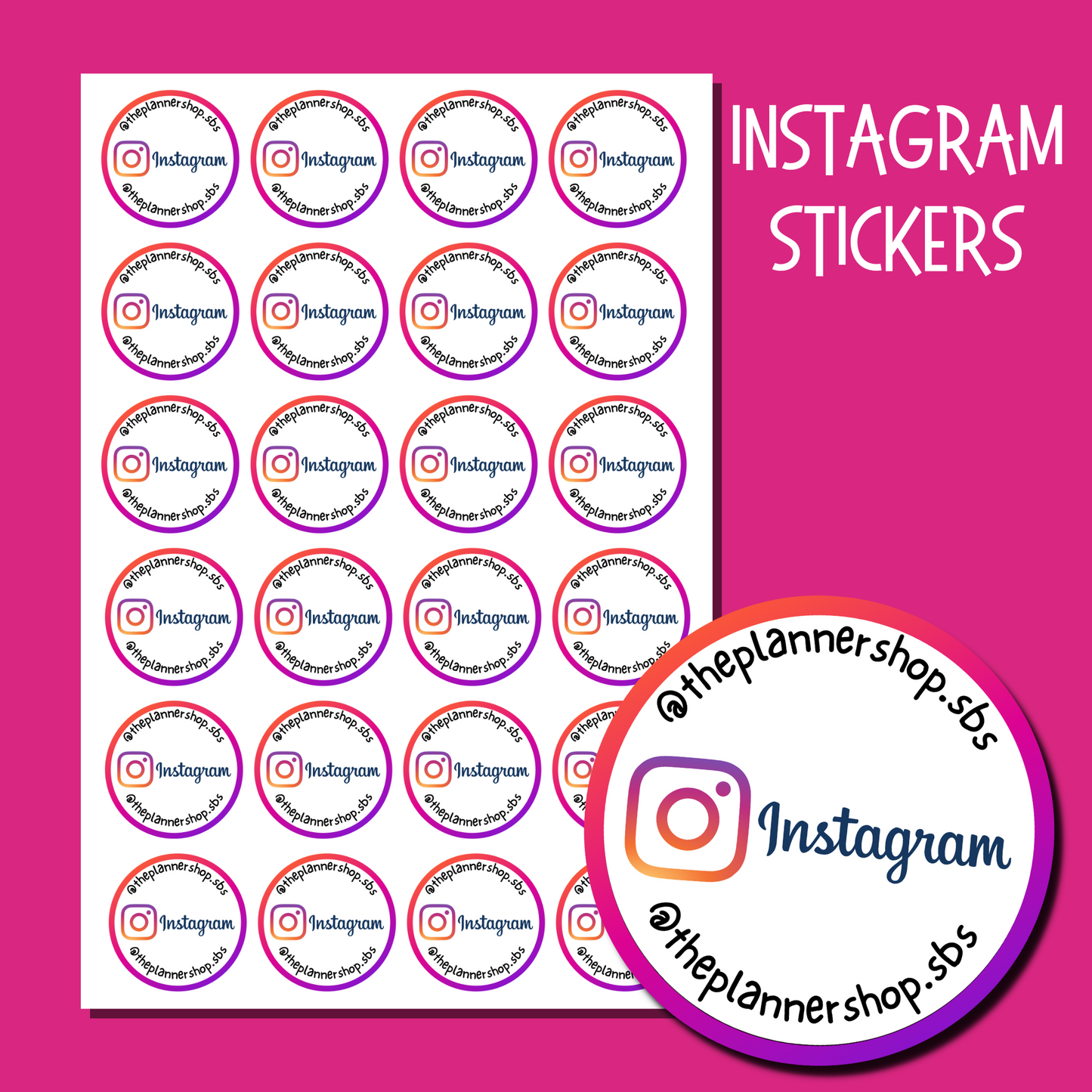 Instagram Custom Stickers
