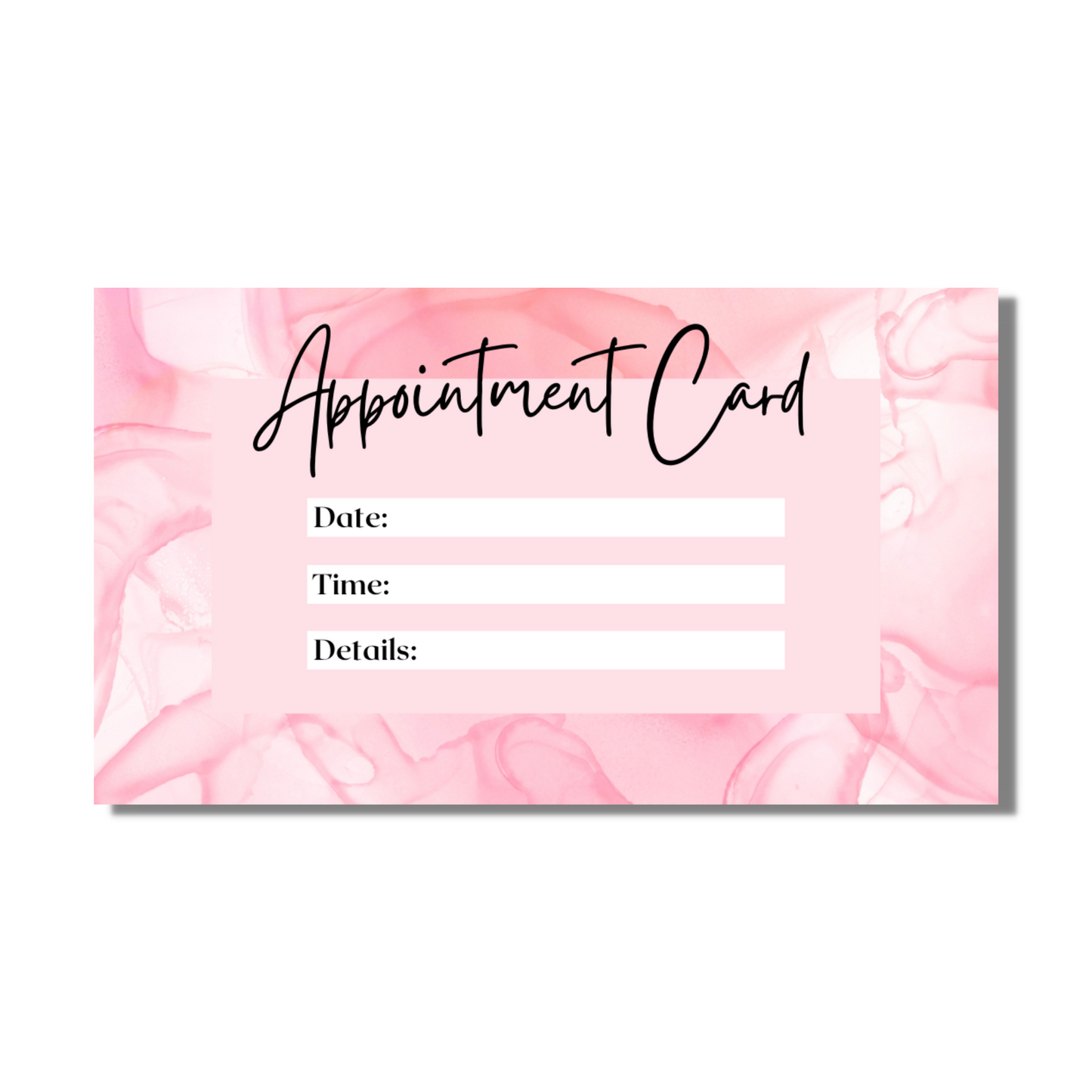 Appointment Card