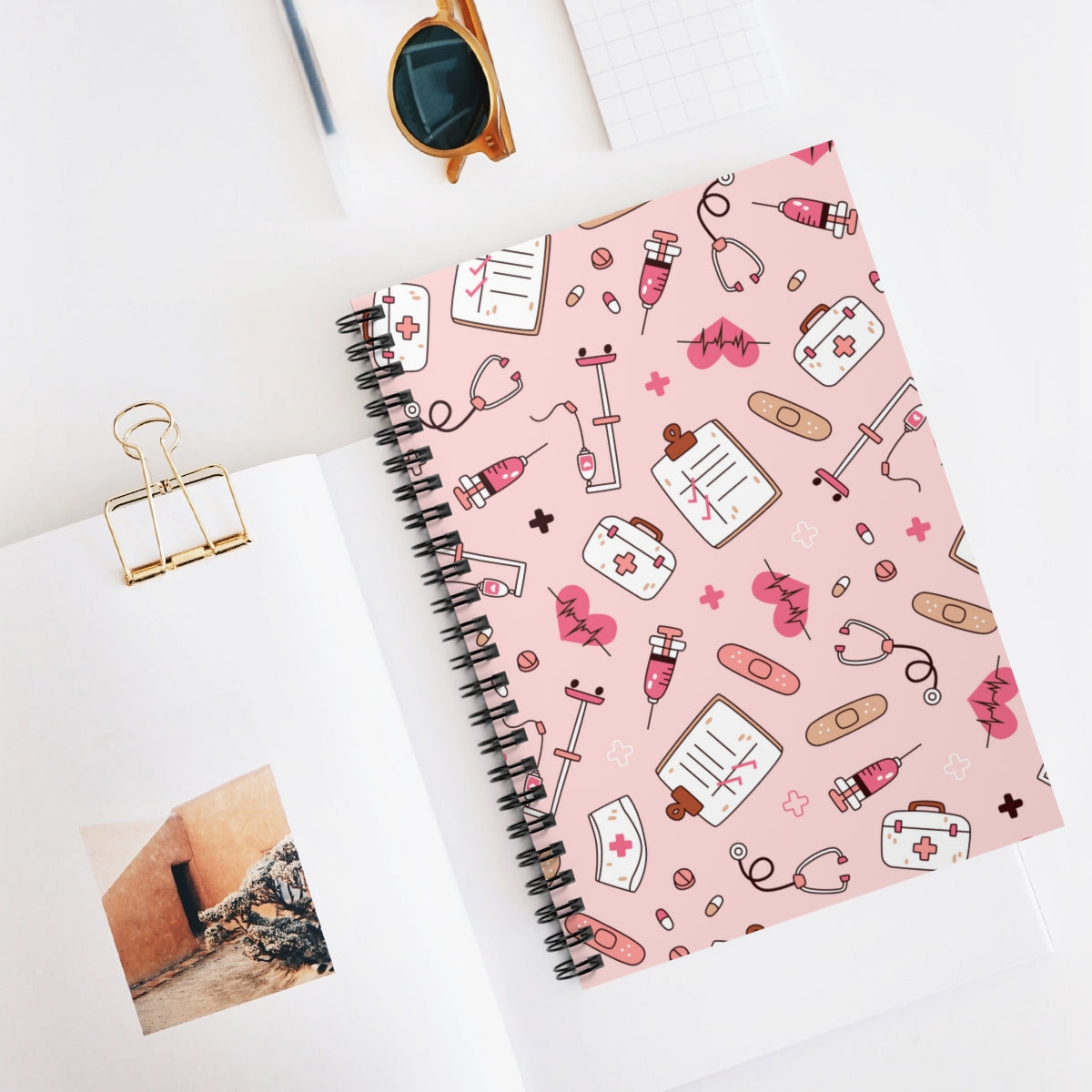 Pink Nurses - Lined Notebook
