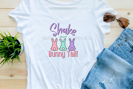Shake That Bunny Tail SVG Sublimation Digital Download