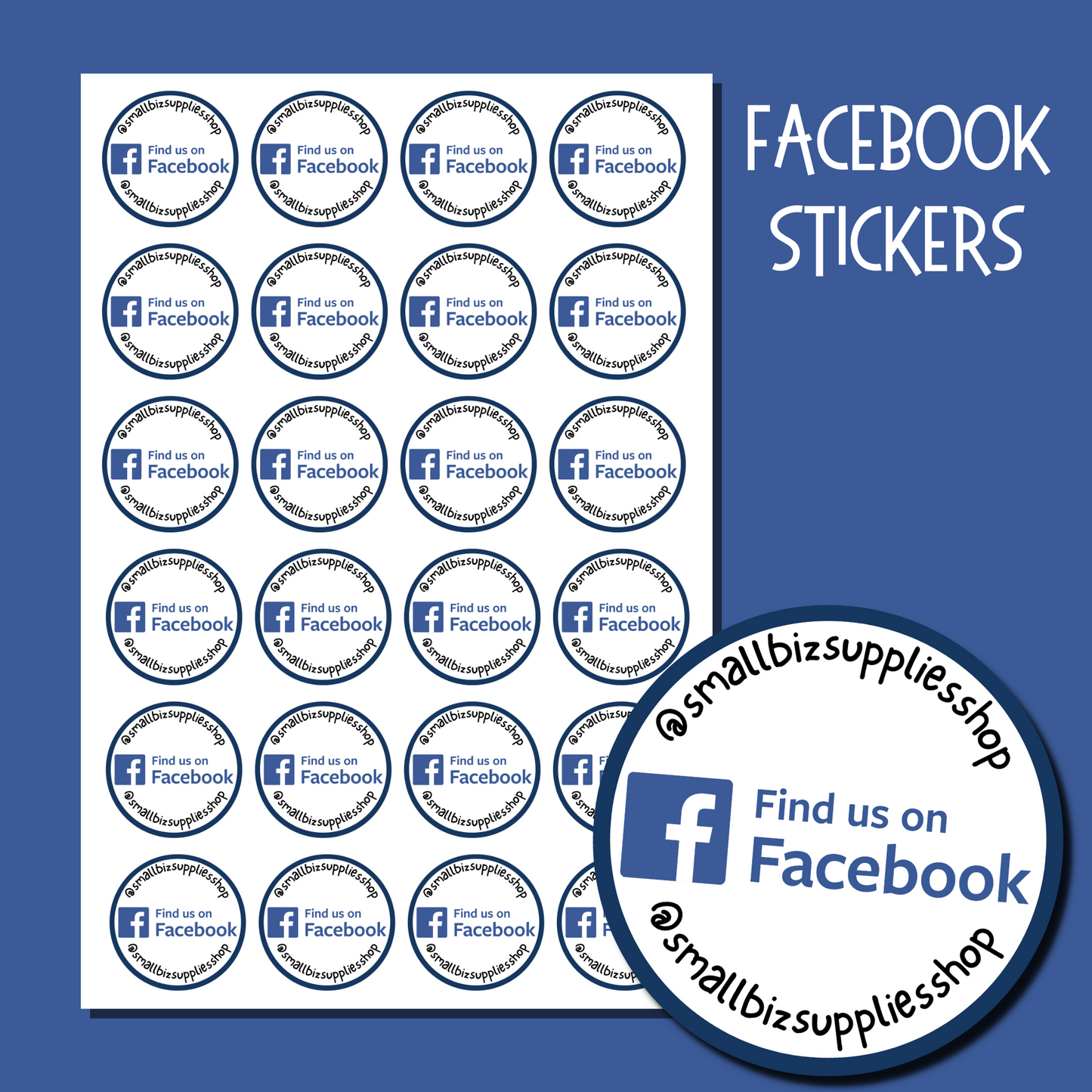 Facebook Custom Stickers