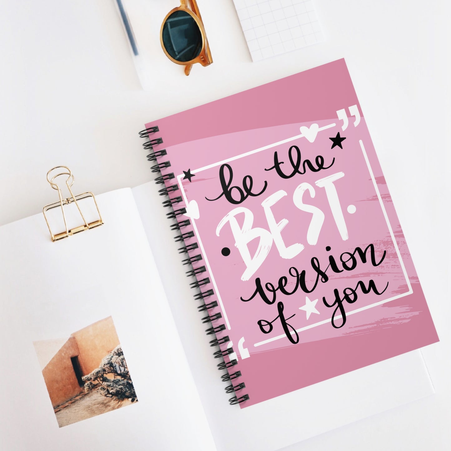 Be The Best Version Of You Lined Notebook