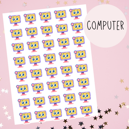 Computer Planner Stickers