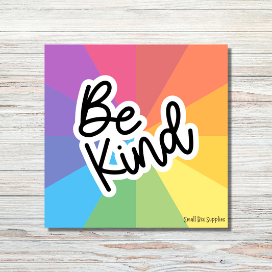 Be Kind Rainbow Affirmation Cards Pack