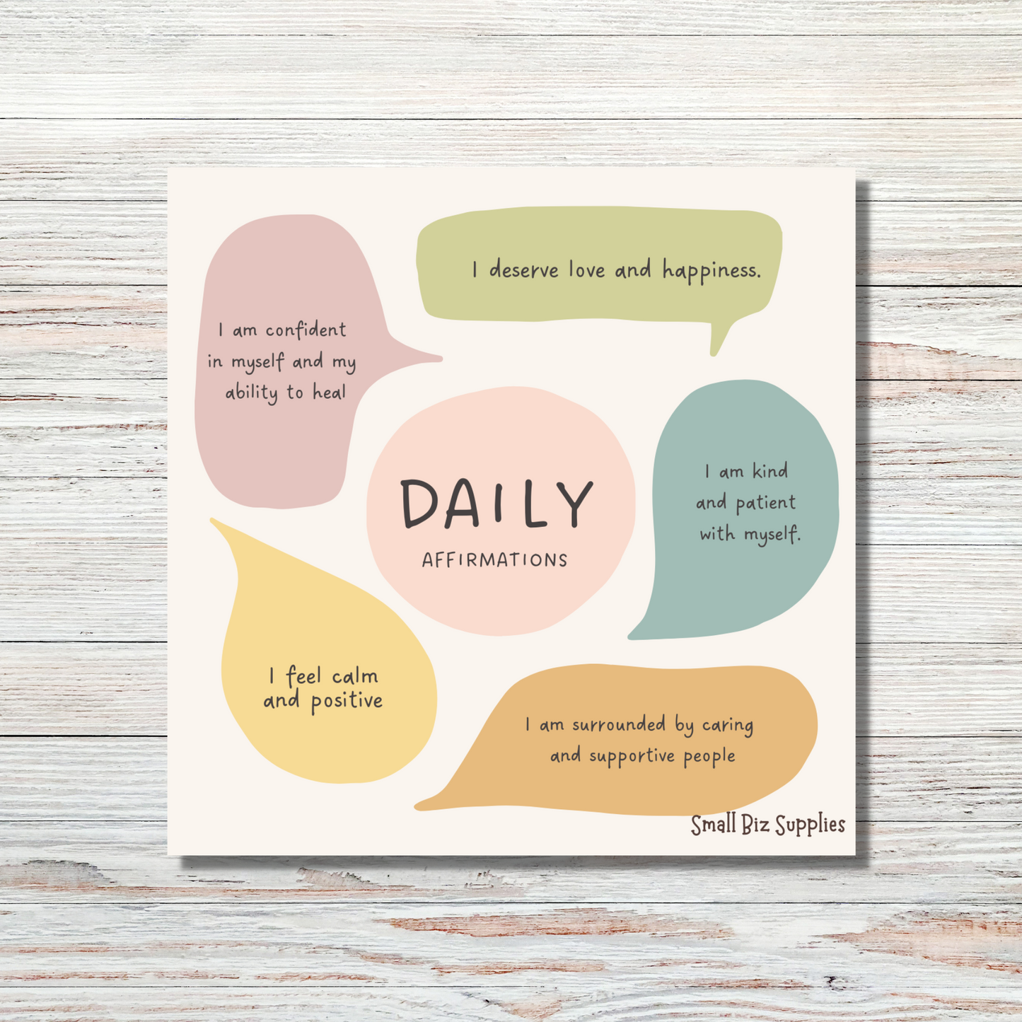 Daily Affirmation Cards Pack