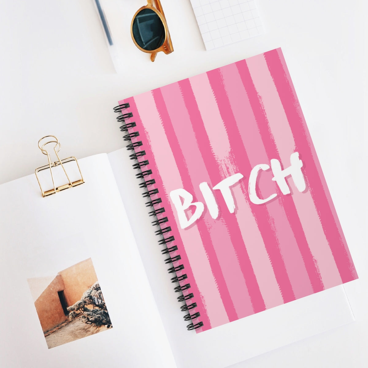 Bitch - Lined Notebook