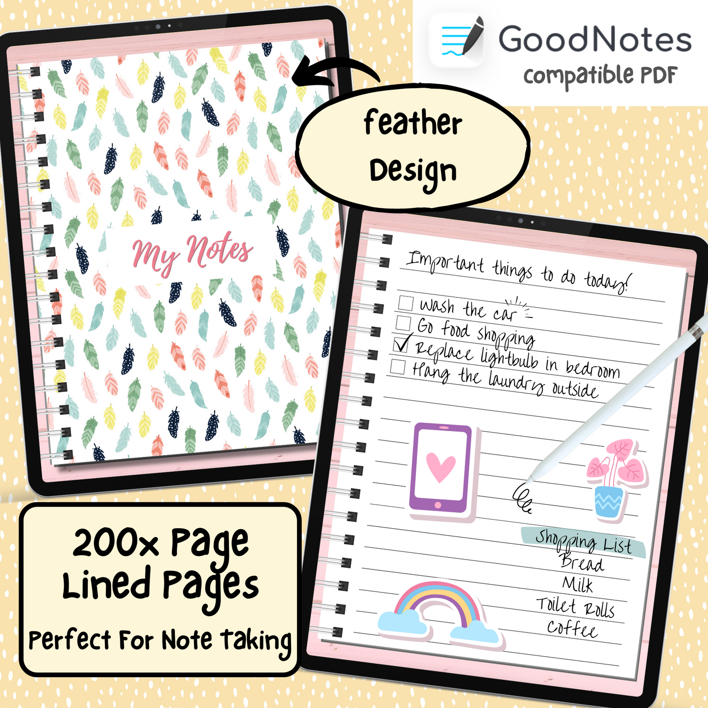 Feather Digital Notebook