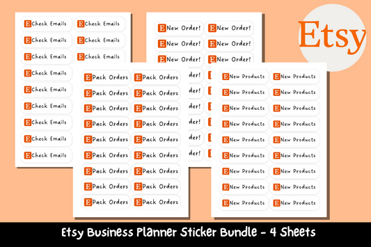 Etsy Business Planner Sticker Pack