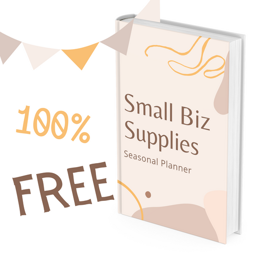 FREE Small Biz Supplies Seasonal Planner
