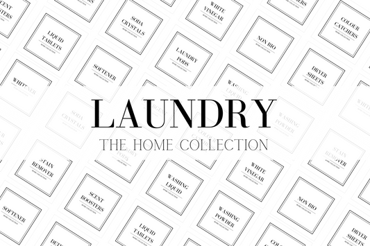 The Home Collection - Laundry Labels