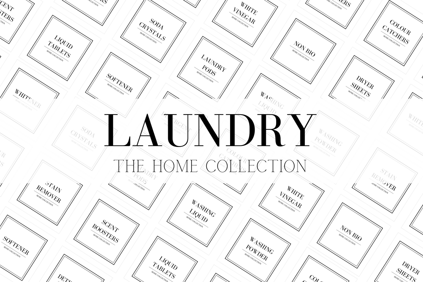 The Home Collection - Laundry Labels