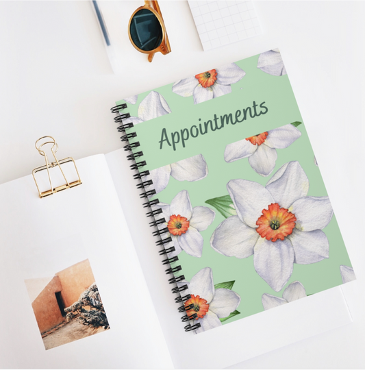 Appointment Book - Floral
