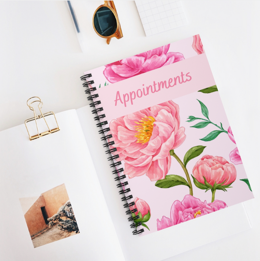 Appointment Book - Floral