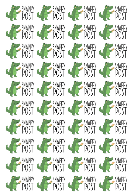 Snappy Post Stickers - Happy Post