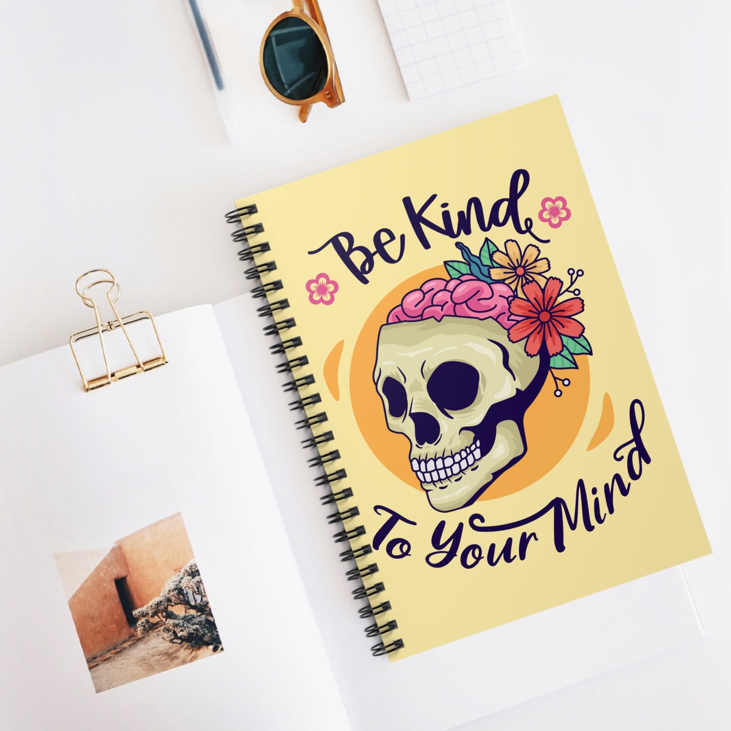 Be Kind To Your Mind Lined Notebook