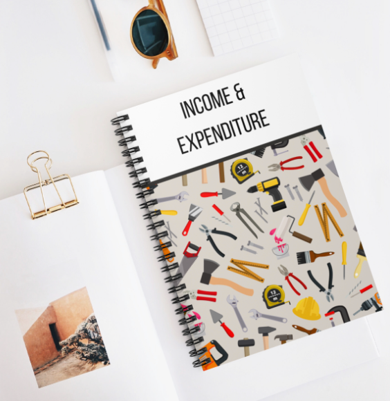Income / Expenditure Book - Tools